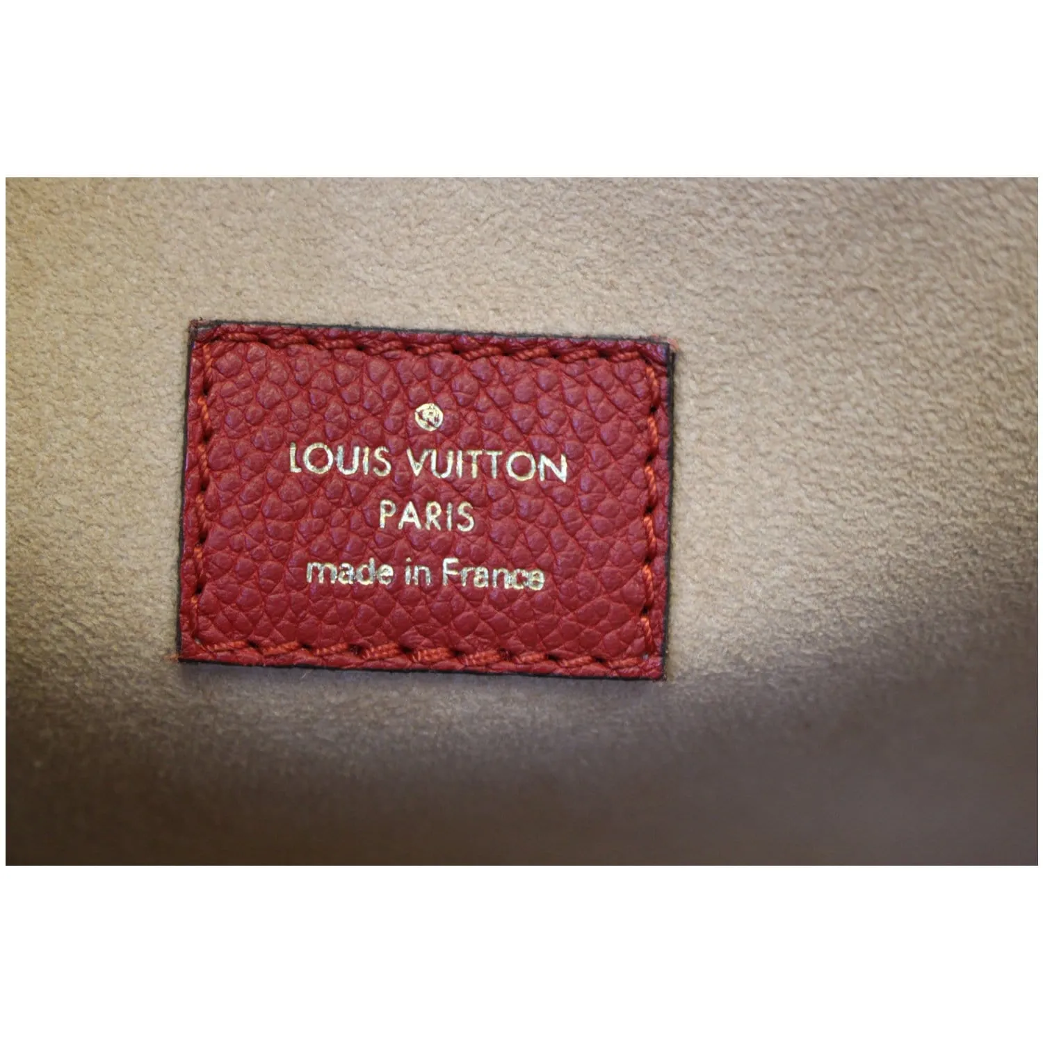 LOUIS VUITTON Flandrin Monogram Canvas Tote Shoulder Bag Cherry