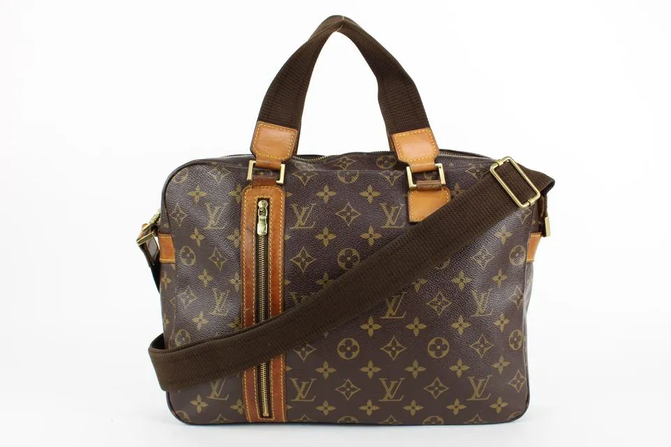 Louis Vuitton Monogram Sac Bosphore 2way Messenger Business Bag  23lvs1231