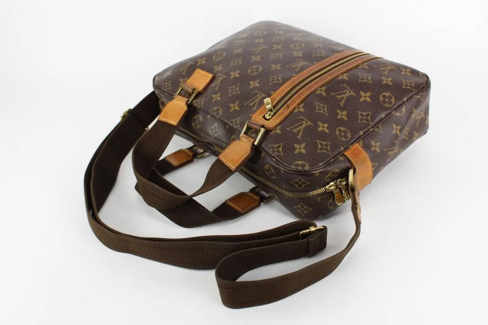 Louis Vuitton Monogram Sac Bosphore 2way Messenger Business Bag  23lvs1231