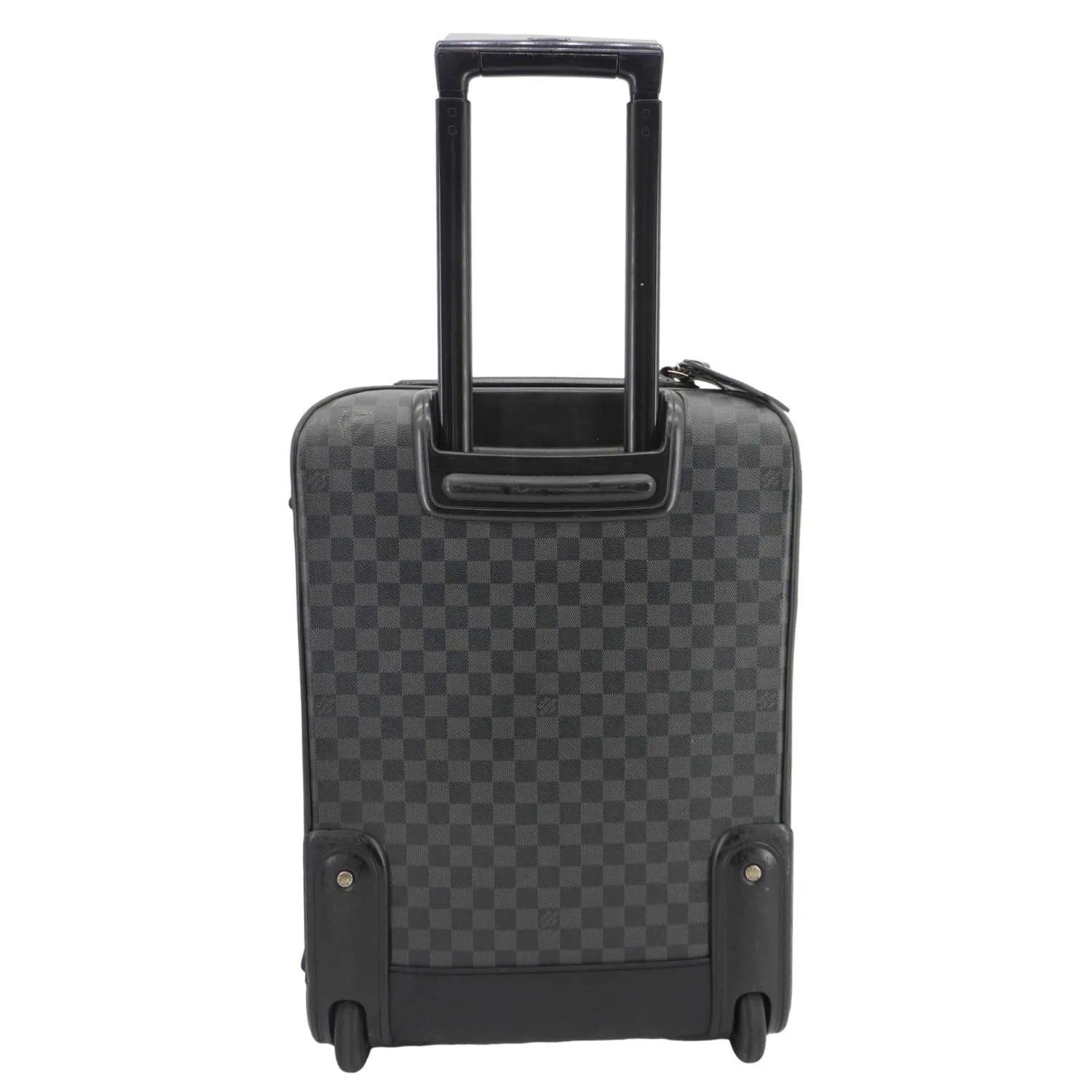 LOUIS VUITTON Pegase 55 Damier Graphite Business Suitcase Travel Bag Black