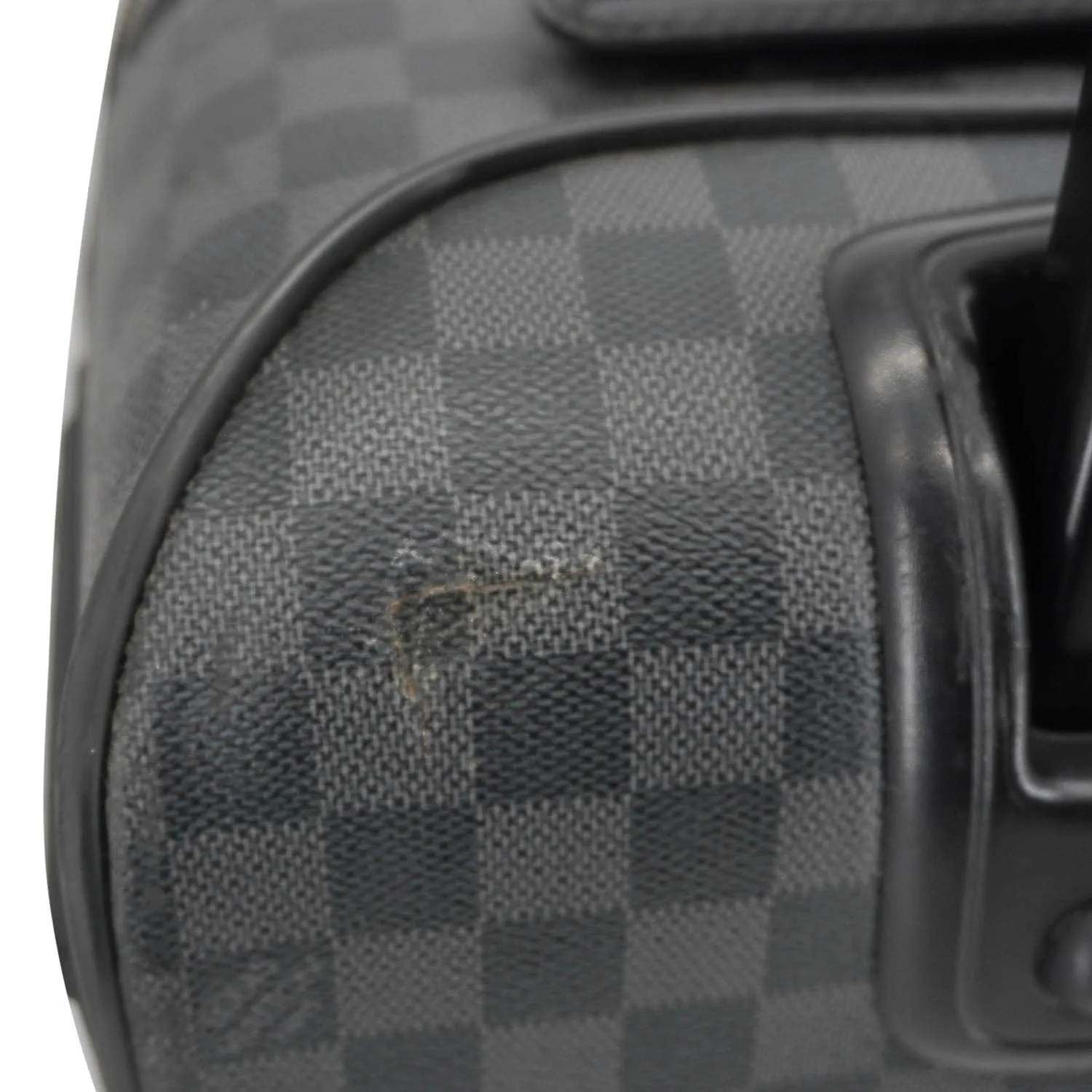 LOUIS VUITTON Pegase 55 Damier Graphite Business Suitcase Travel Bag Black