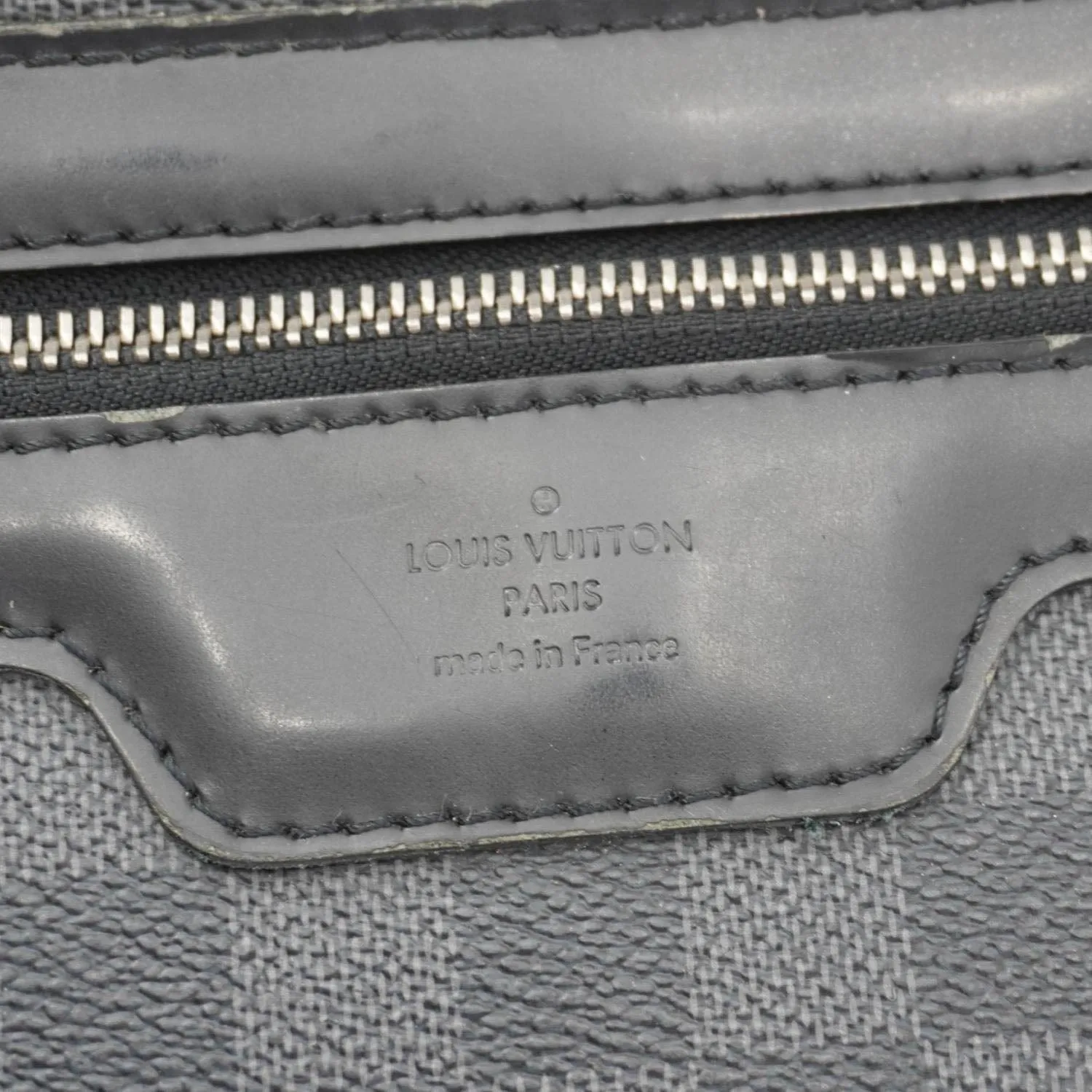LOUIS VUITTON Pegase 55 Damier Graphite Business Suitcase Travel Bag Black