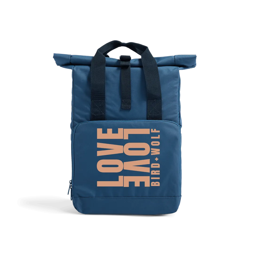 LoveLove Recycled Roll Top Rucksack