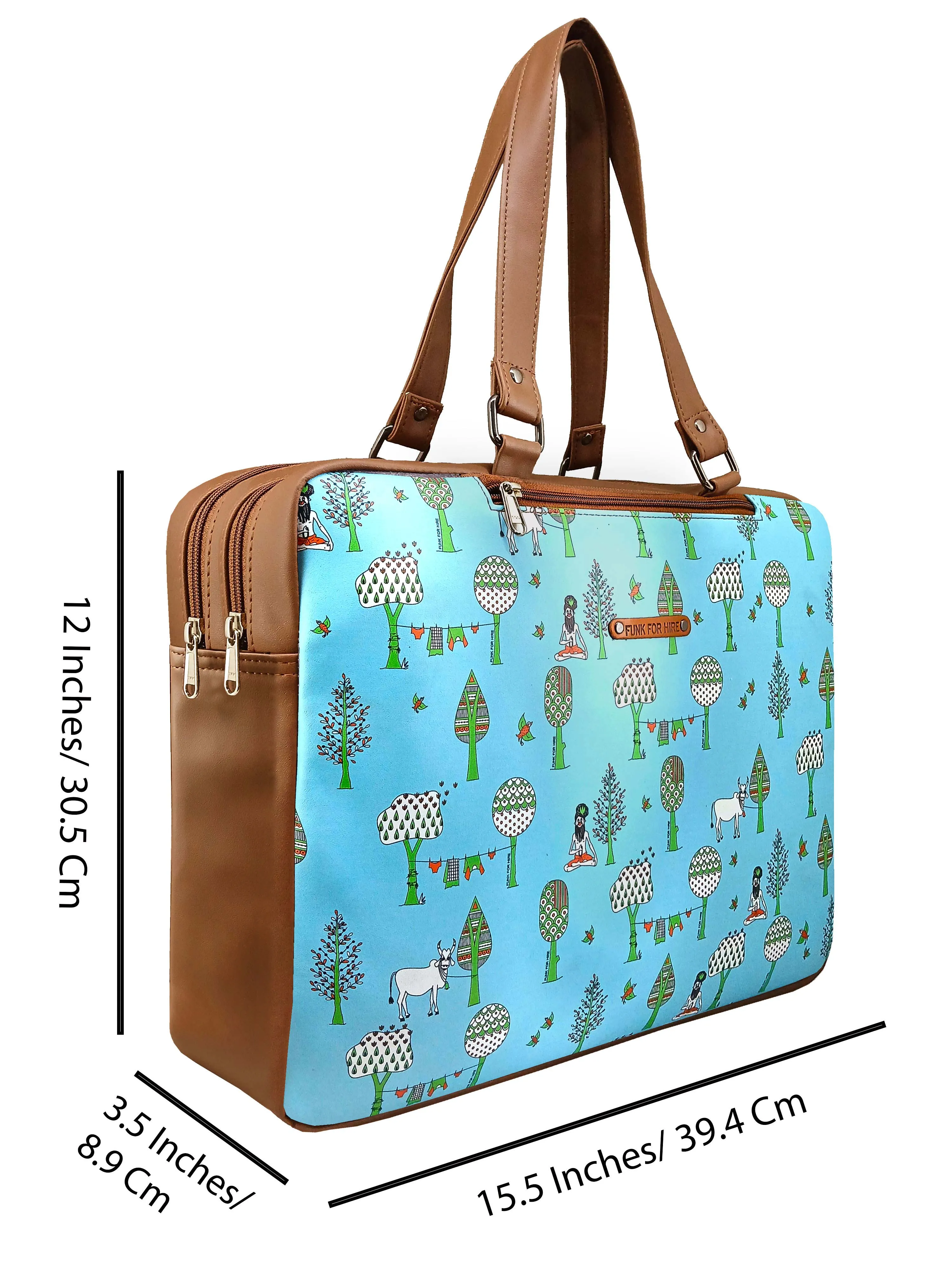 Luggage Backpack Tree Aqua