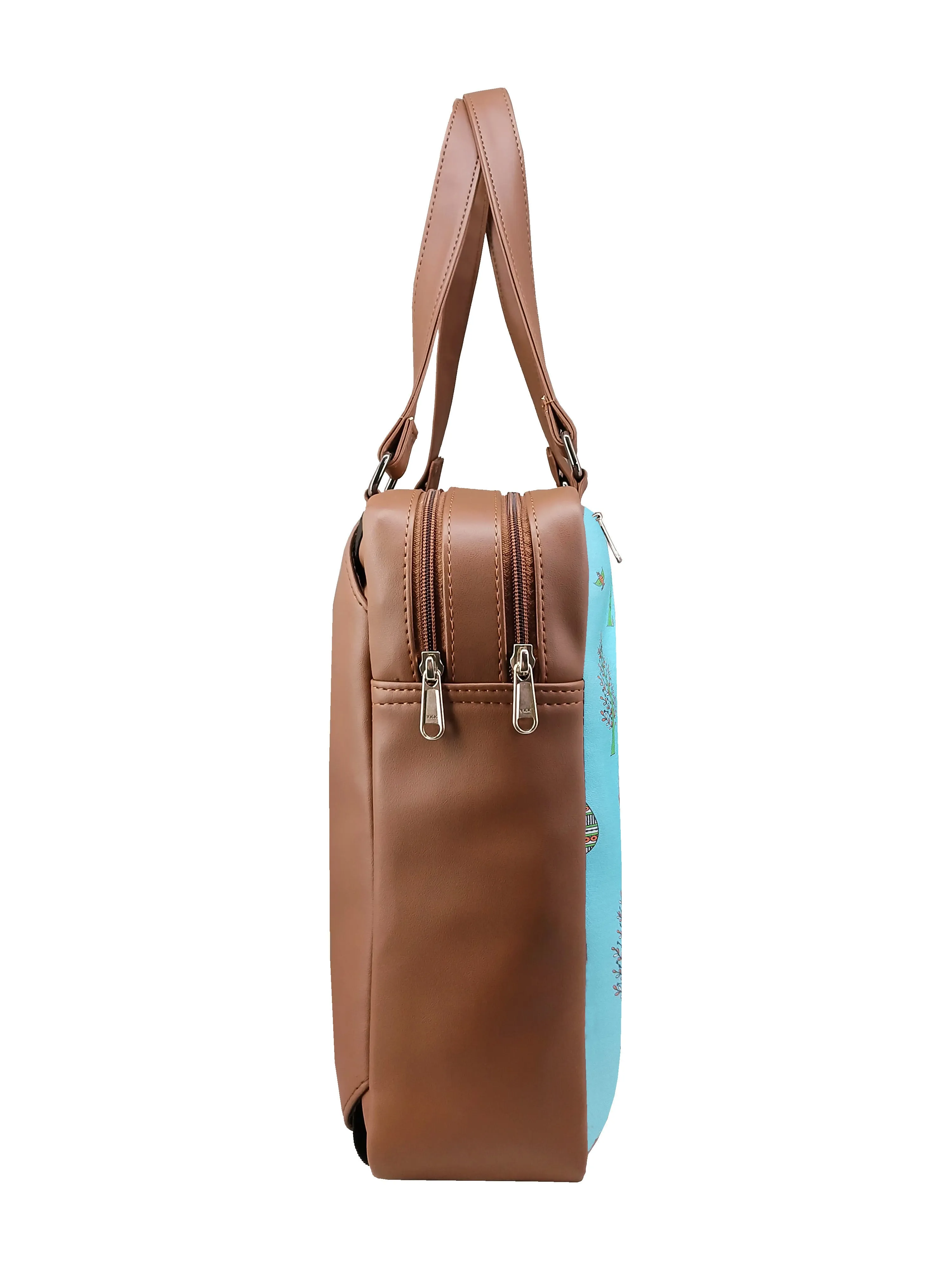 Luggage Backpack Tree Aqua