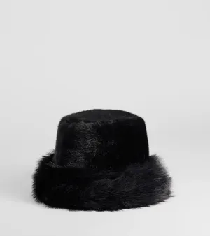 Luxe In The Chill Faux Fur Bucket Hat