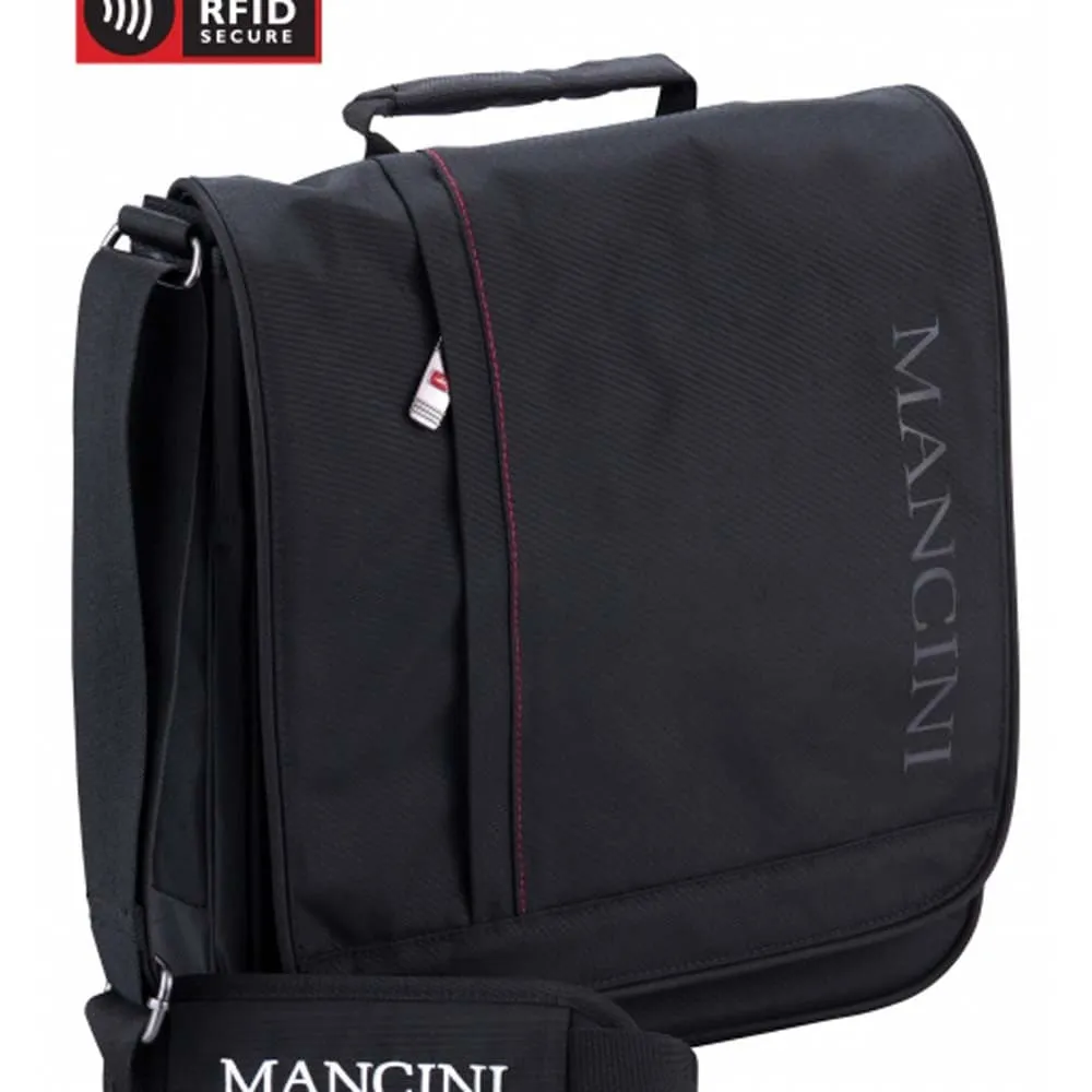 Mancini Biztech Messenger Style Unisex Bag For Tablet/ E-Reader