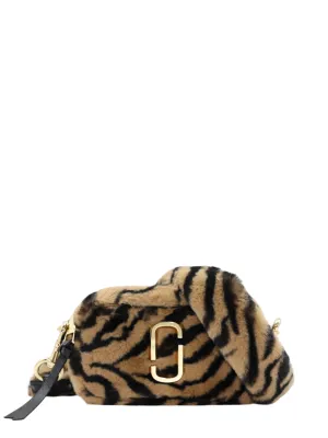 Marc Jacobs The Snapshot Crossbody Bag in Natural/Black