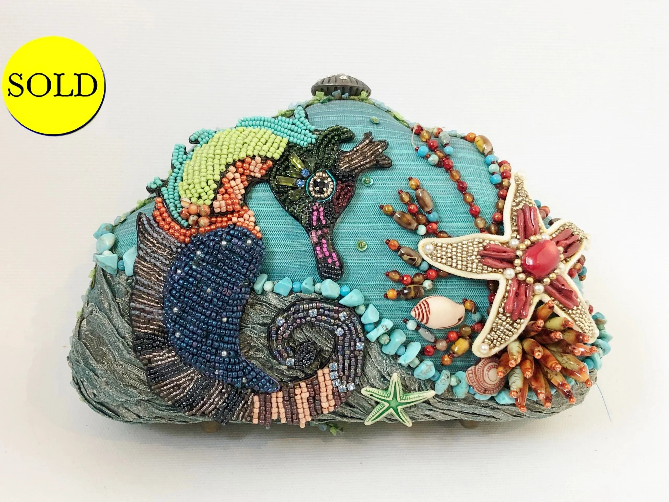 Mary Frances Beaded Bag