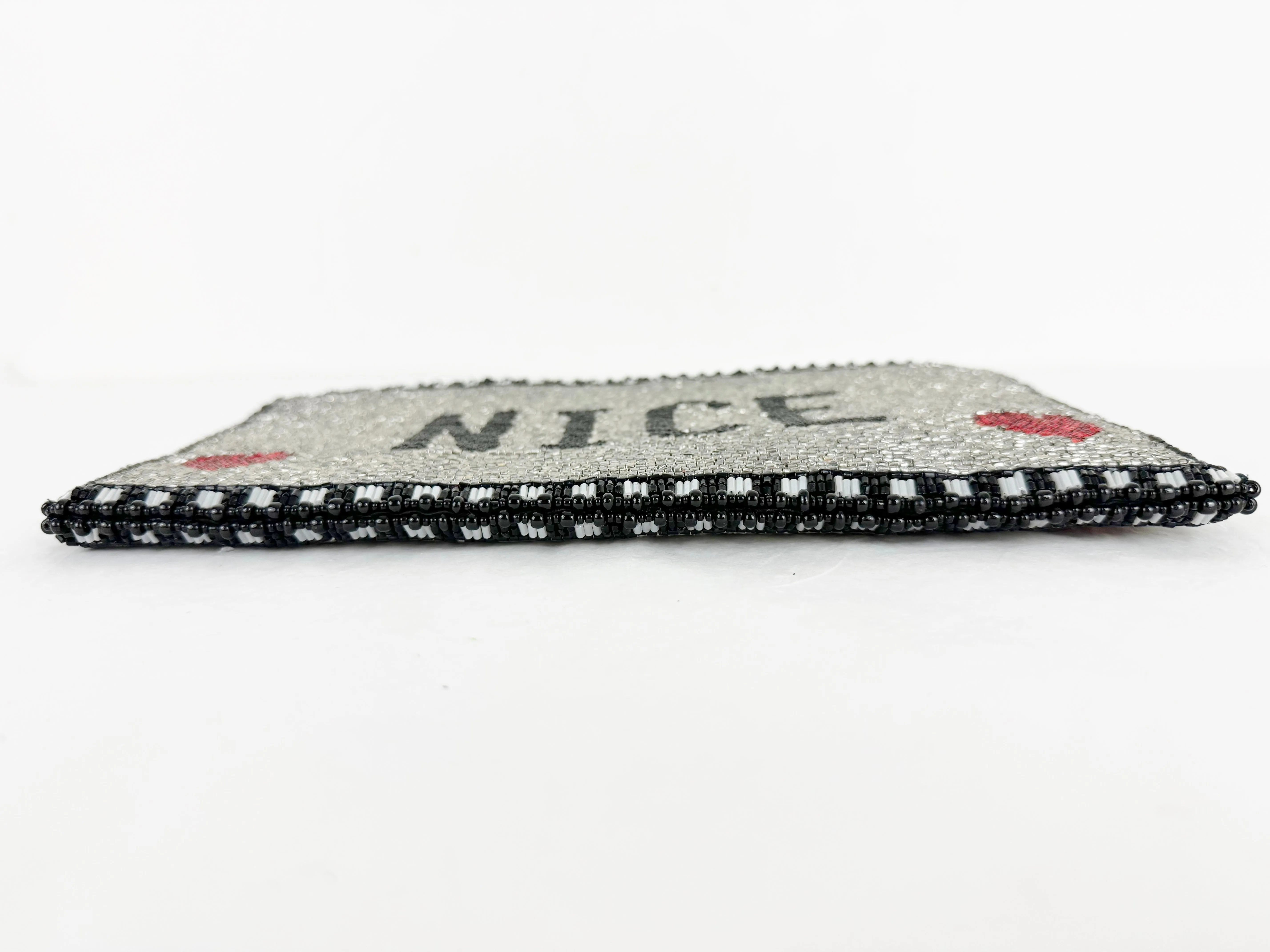 Mary Frances Naughty & Nice Beaded Bag