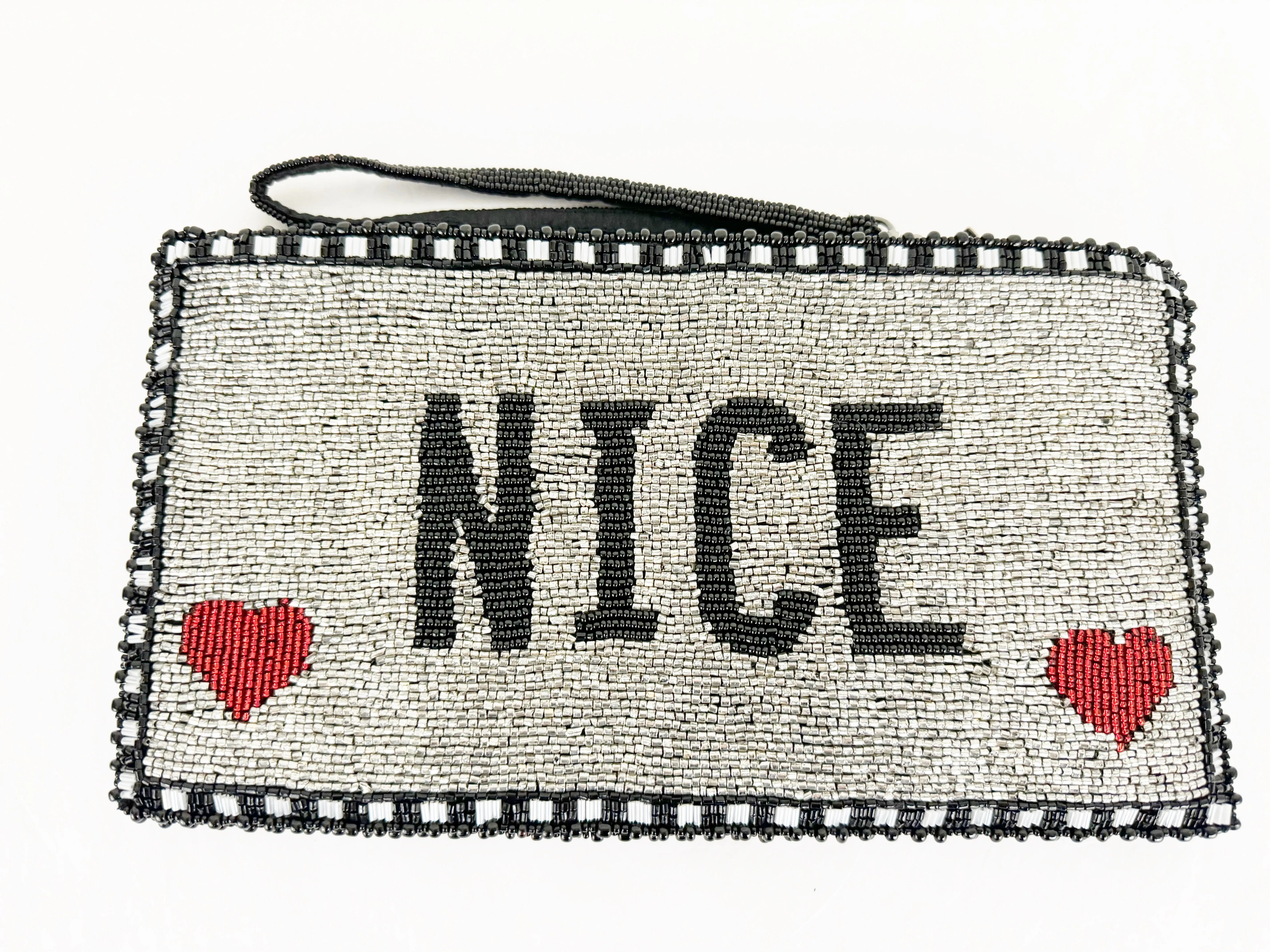 Mary Frances Naughty & Nice Beaded Bag