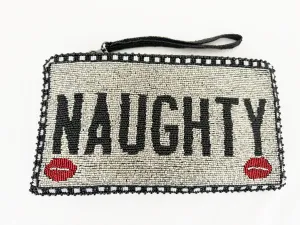 Mary Frances Naughty & Nice Beaded Bag