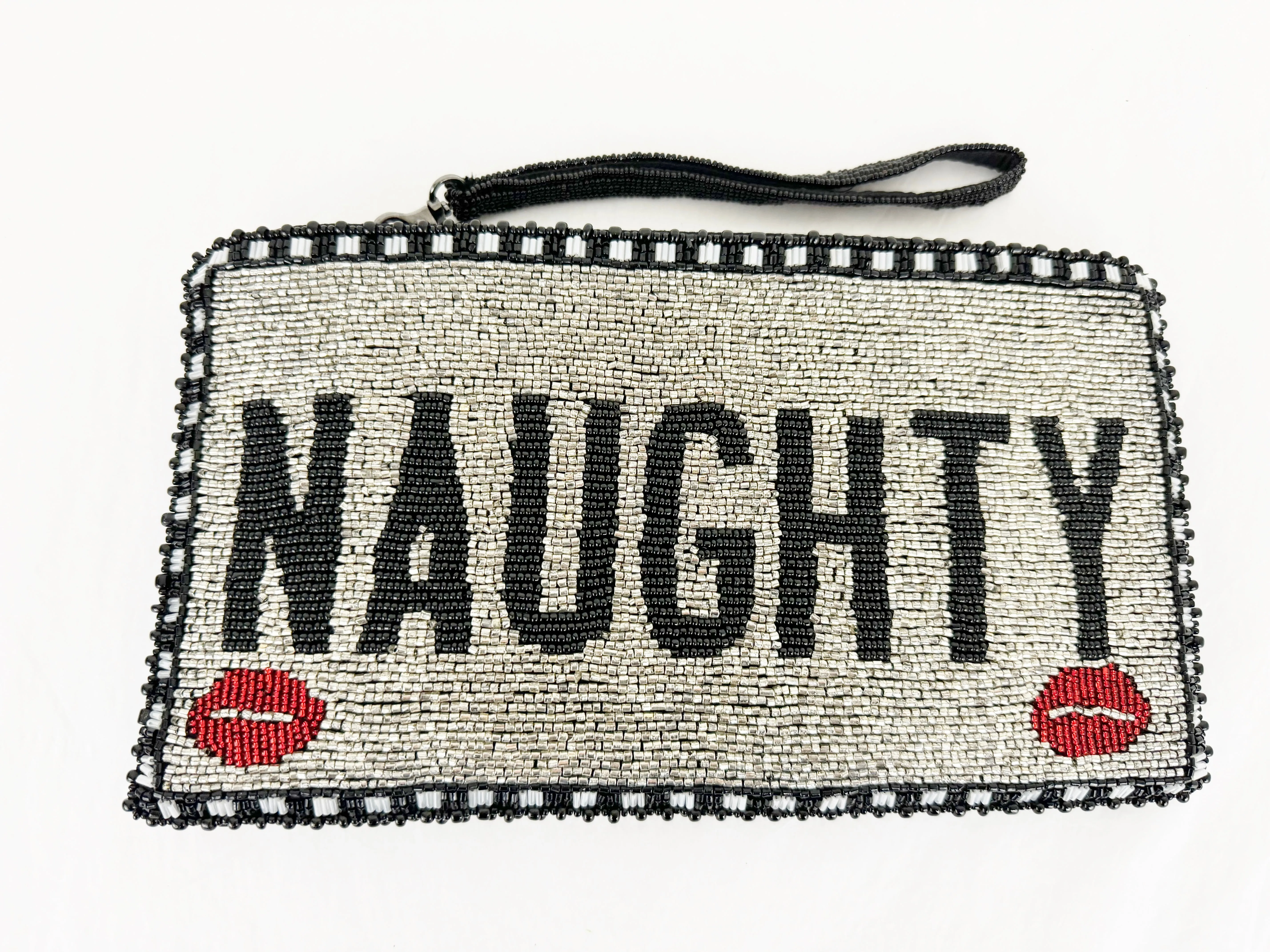 Mary Frances Naughty & Nice Beaded Bag