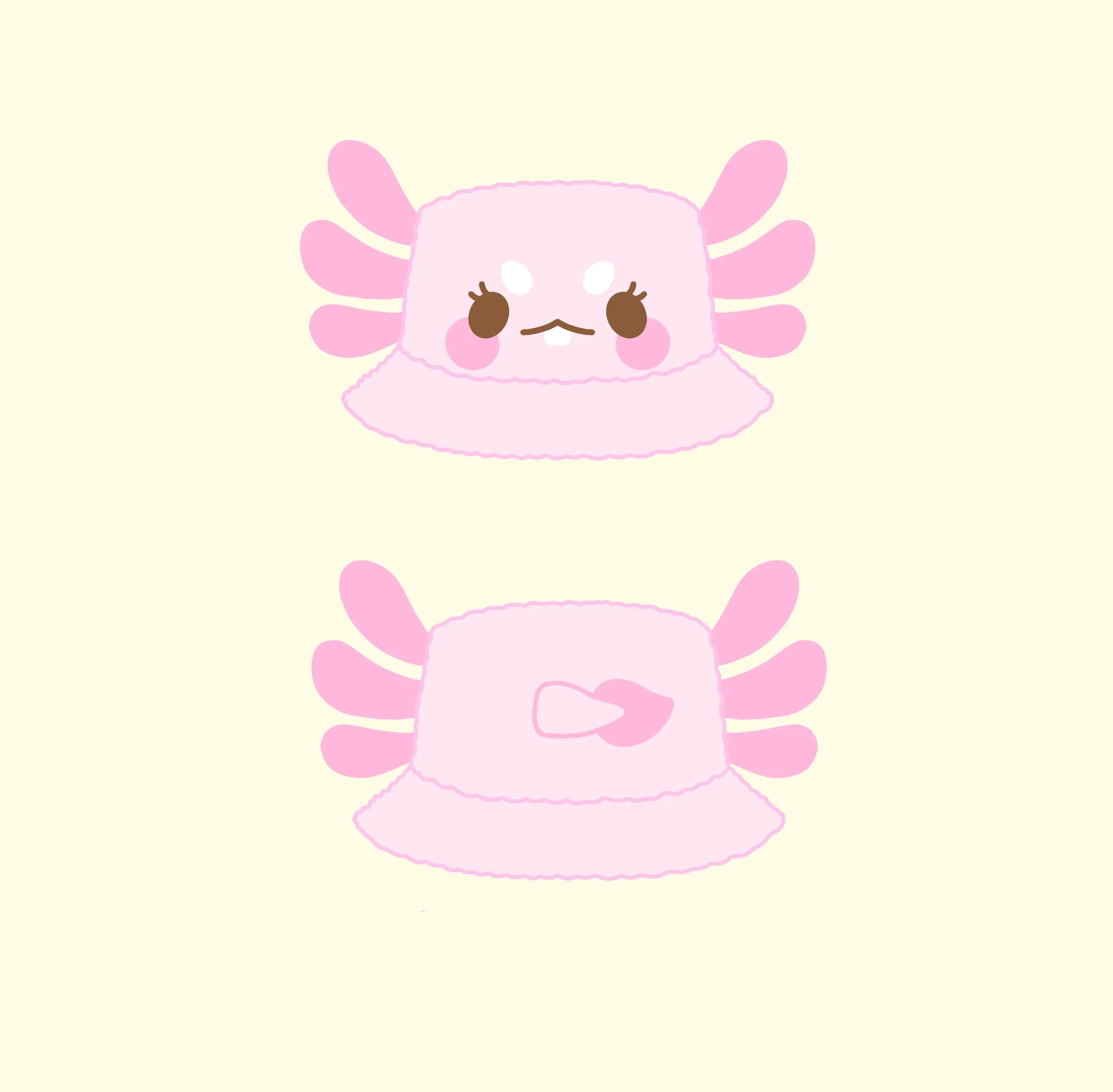 Maxolotl the Axolotol Bucket Hat