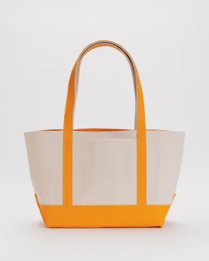 Medium Heavyweight Canvas Tote - Tangerine