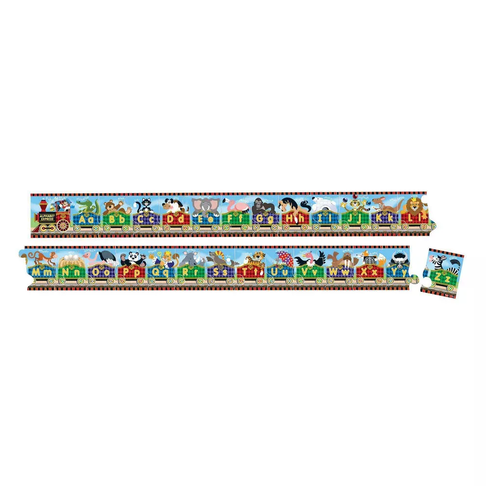 Melissa & Doug - Alphabet Express Floor Puzzle 27 Piece