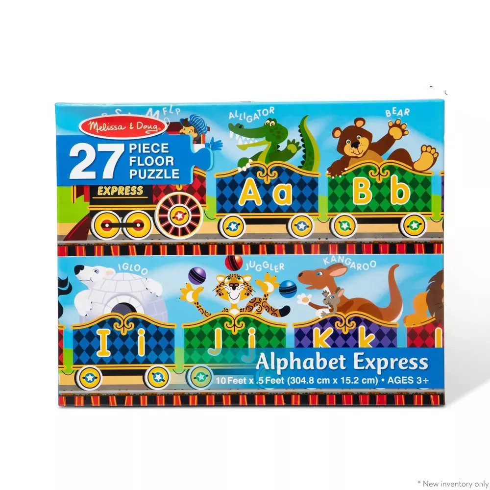 Melissa & Doug - Alphabet Express Floor Puzzle 27 Piece