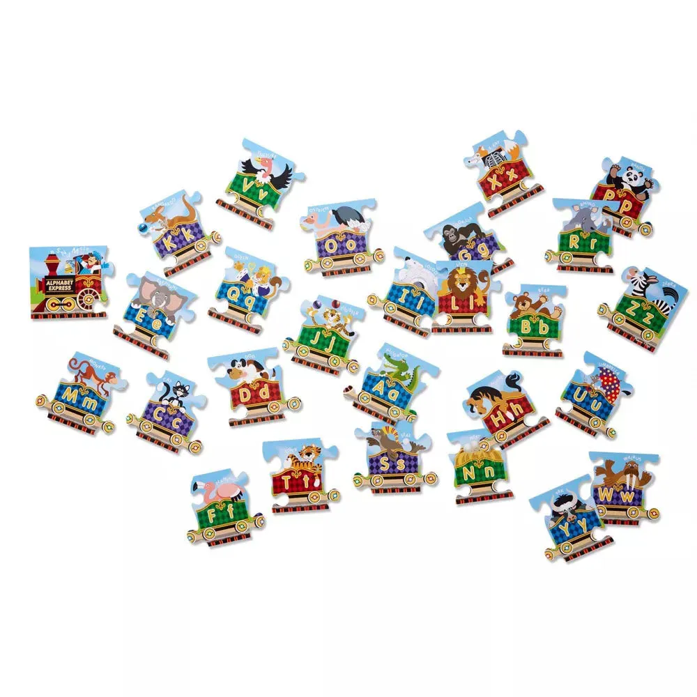 Melissa & Doug - Alphabet Express Floor Puzzle 27 Piece
