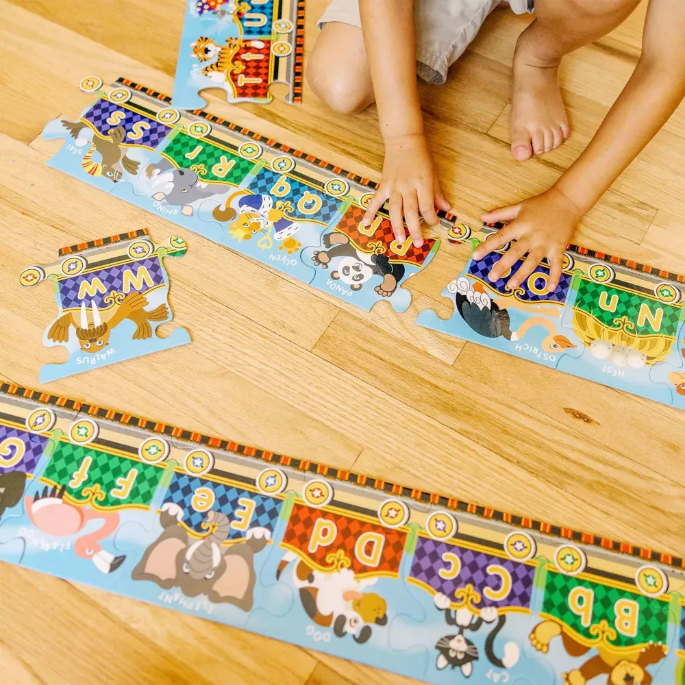 Melissa & Doug - Alphabet Express Floor Puzzle 27 Piece