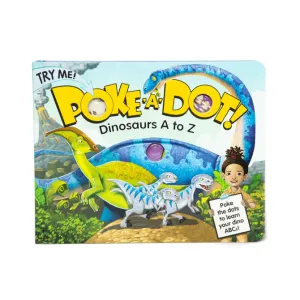 Melissa & Doug Poke-A-Dot! A Dinosaur A to Z