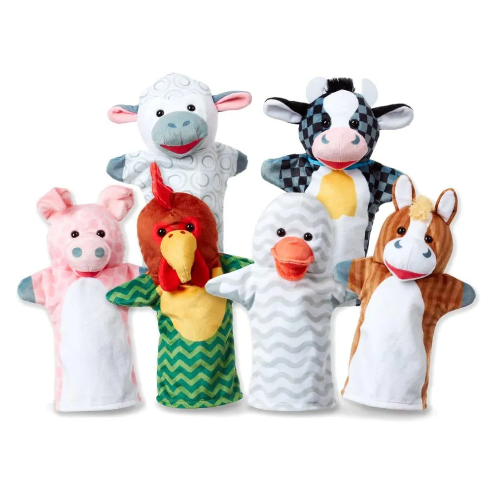 Melissa and Doug - Barn Buddies Puppet Set