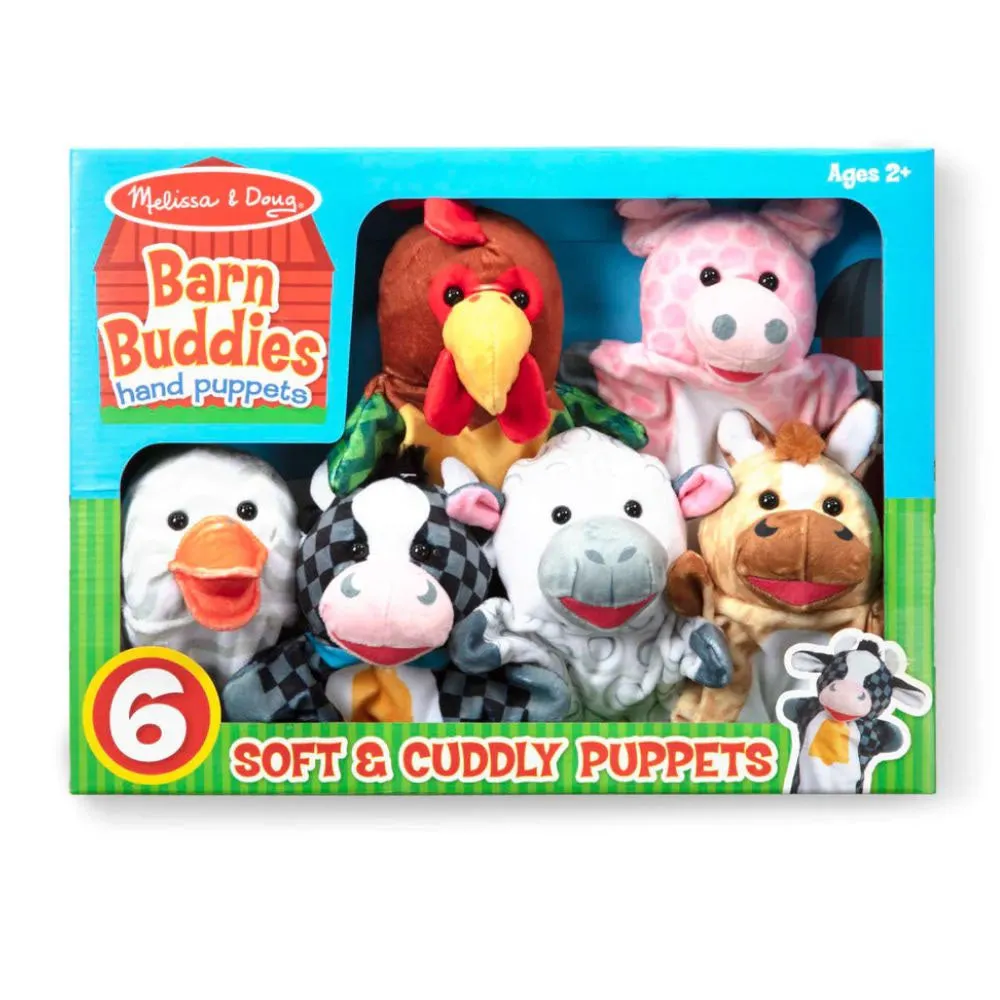 Melissa and Doug - Barn Buddies Puppet Set