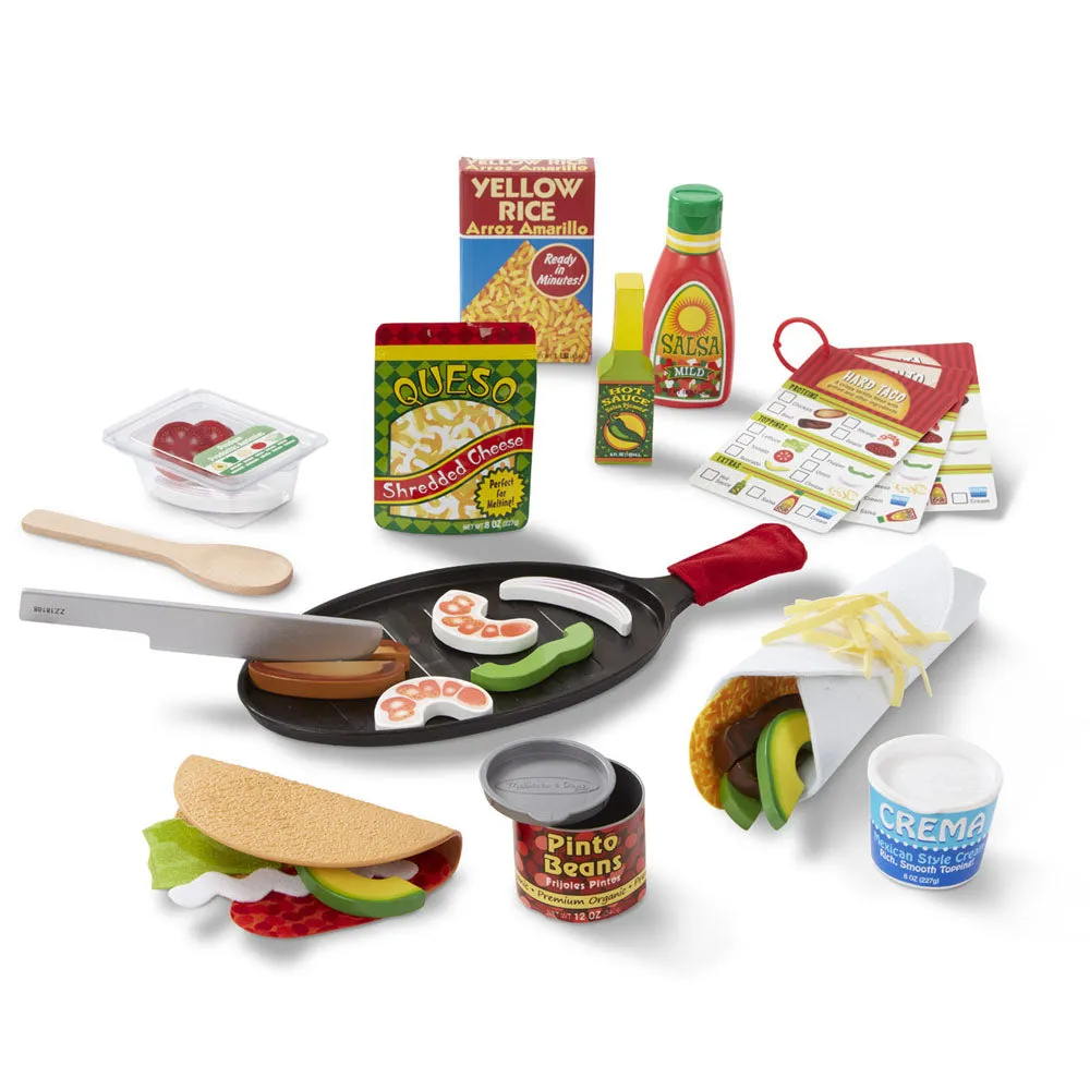 Melissa and Doug - Fill & Fold Taco & Tortilla Set