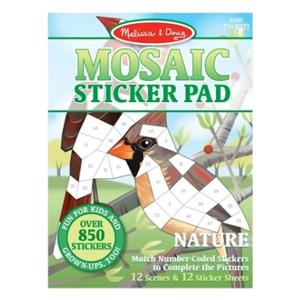 Melissa and Doug - Mosaic Sticker Pad - Nature