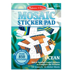 Melissa and Doug - Mosaic Sticker Pad - Ocean