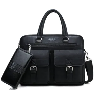Men Briefcase for 13.3" Laptop