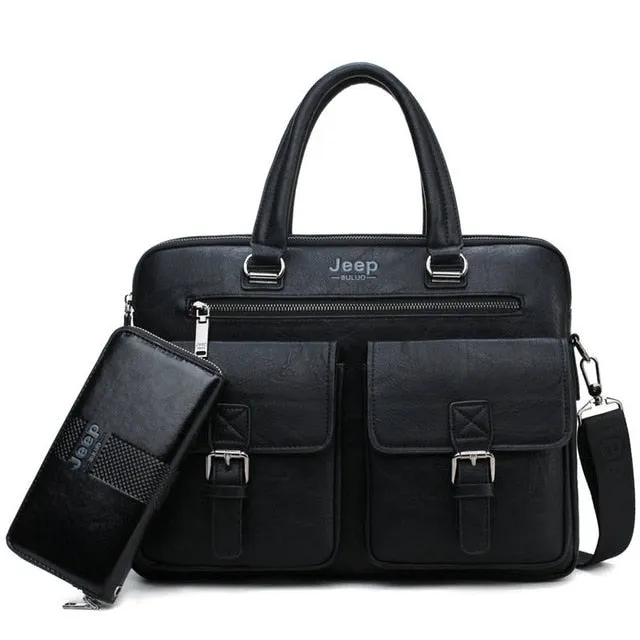 Men Briefcase for 13.3" Laptop