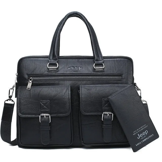 Men Briefcase for 13.3" Laptop