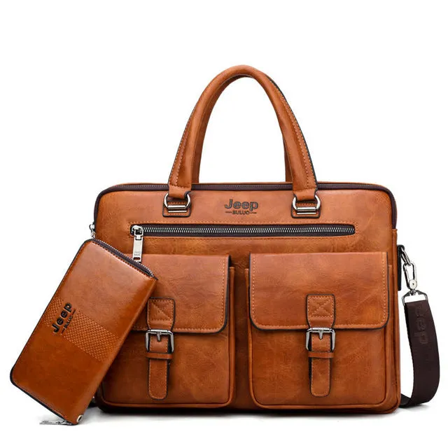 Men Briefcase for 13.3" Laptop