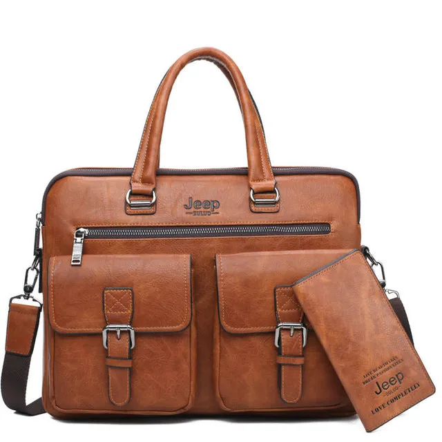 Men Briefcase for 13.3" Laptop