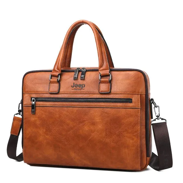 Men Briefcase for 14" Laptop