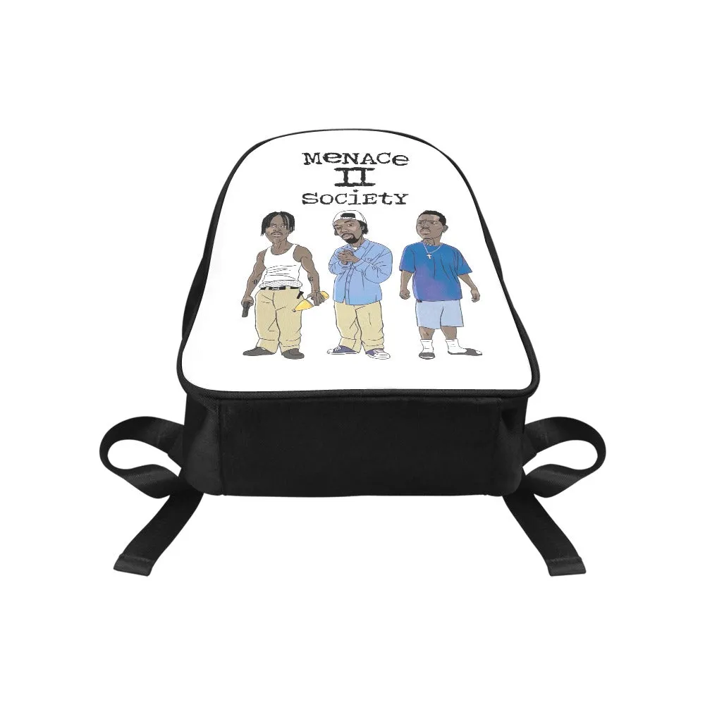 Menace To Society O-Dog A-wax Caine Canvas Backpack