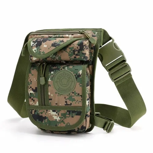 Men's Canvas Retro Waist Bag