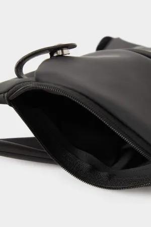Men's Faux Leather Cross Bag