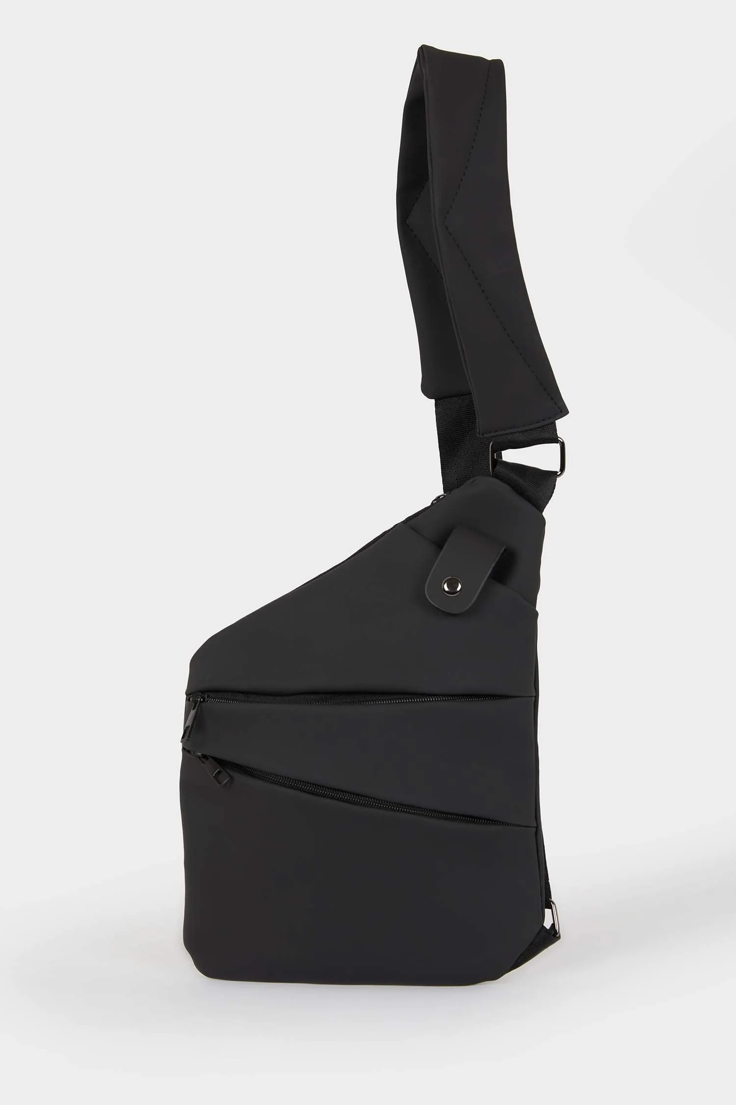 Men's Faux Leather Cross Bag
