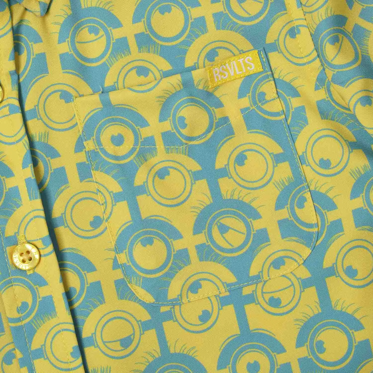 Minions "For Your Eye Only" – Preschooler KUNUFLEX Short Sleeve Shirt