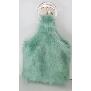 Mint Fur Tote