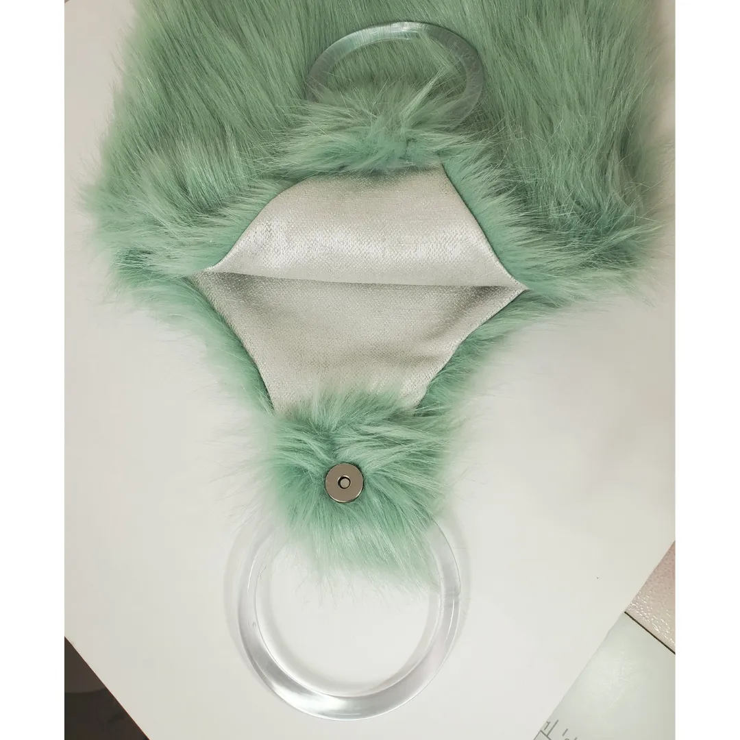 Mint Fur Tote