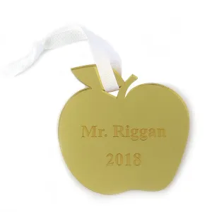 Mirrored Teacher Ornament (WS)