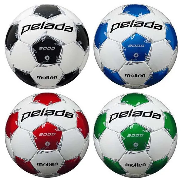 Molten Soccer Ball No. 4 JFA Certified Ball Pereda 3000 for Elementary School Students