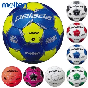 Molten Soccer Ball No. 4 JFA Certified Ball Pereda 4000 for Elementary School Students