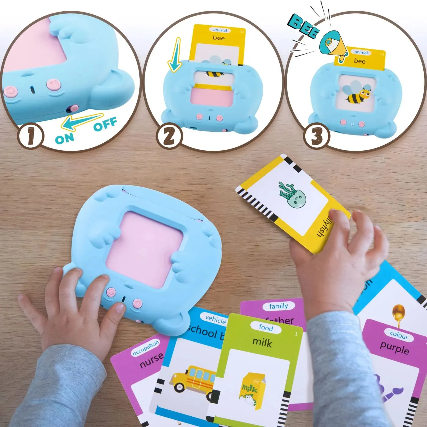 Montessori English Learning Toy for Preschoolers