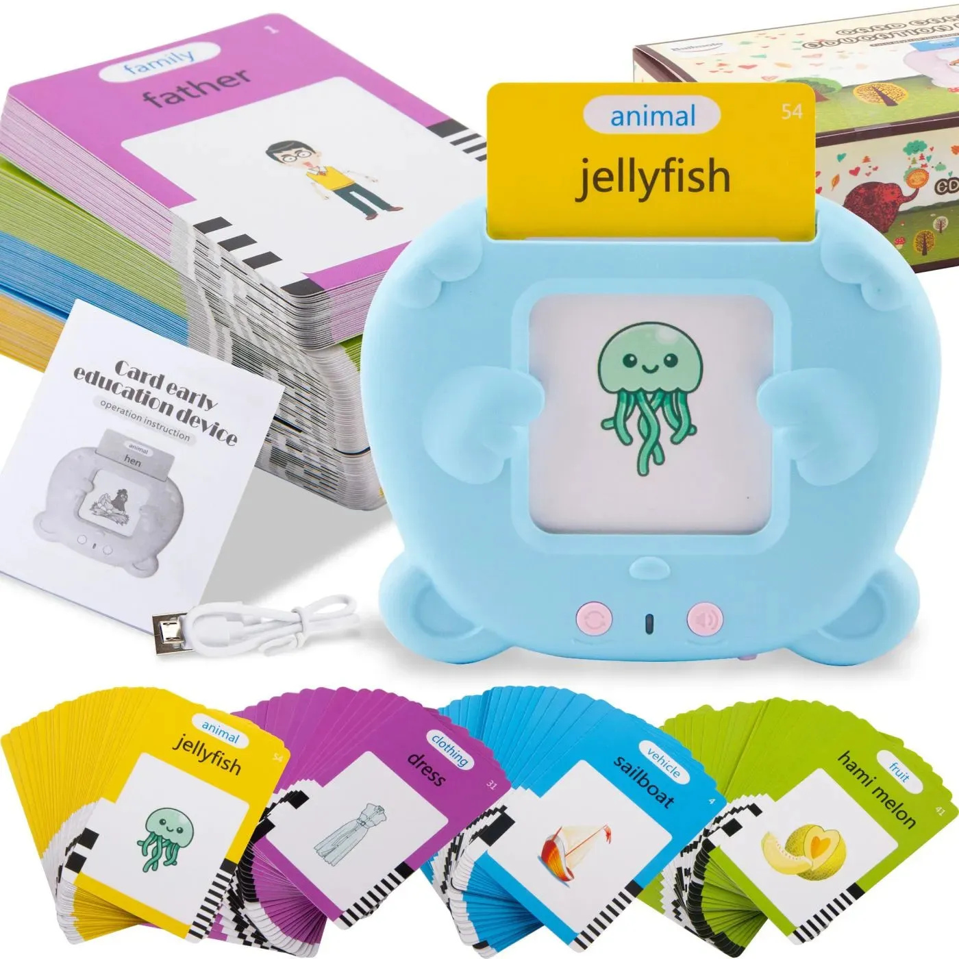 Montessori English Learning Toy for Preschoolers