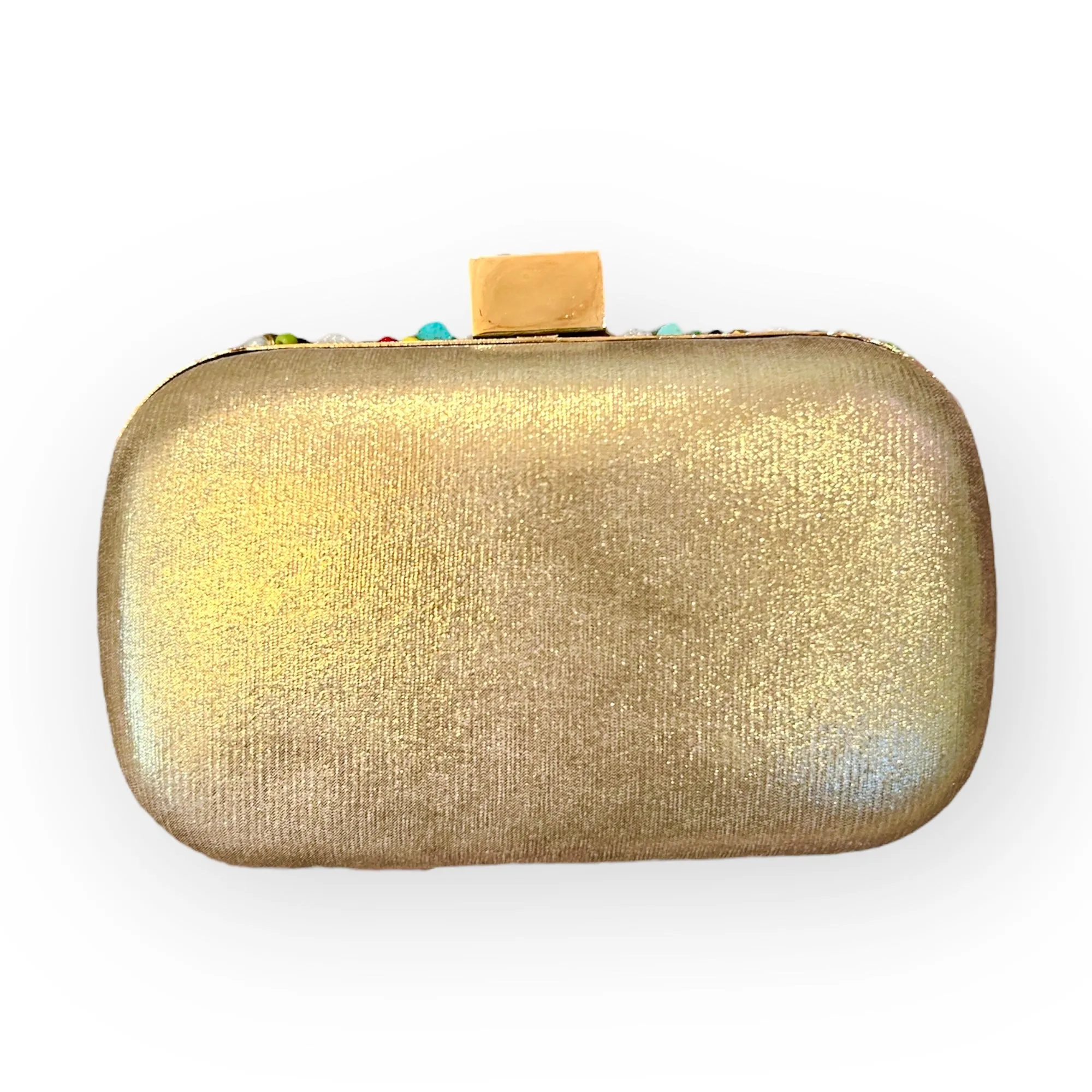 Multicolored Beaded Clutch