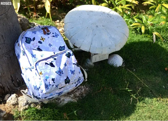 Nathalie Lete Backpack - Tour Eiffel Garden