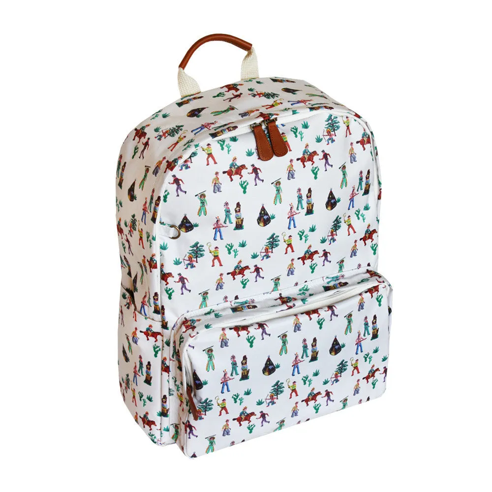 Nathalie Lete Backpack - Tour Eiffel Garden